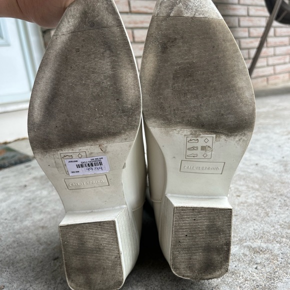White cowboy boots (size 8.5) - Picture 4 of 5